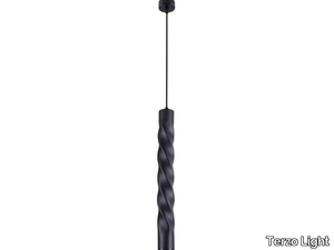 MARLEY - LED steel pendant lamp _ Terzo Light