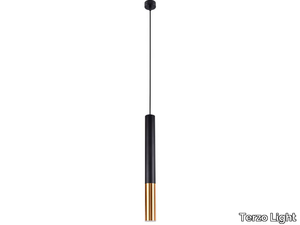 MAX - LED steel pendant lamp _ Terzo Light