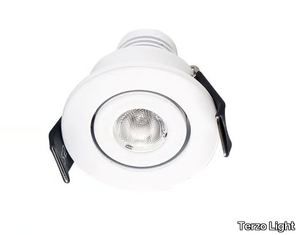MINI O 3W - Recessed LED adjustable aluminium spotlight _ Terzo Light