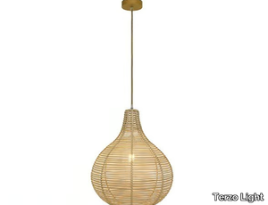 BOLITA - Rattan pendant lamp _ Terzo Light