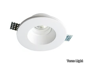 BRADLEY 1 - Recessed round plaster spotlight _ Terzo Light