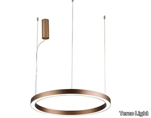 CHOCO - LED steel pendant lamp _ Terzo Light