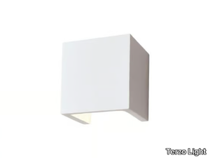 CUBE 1 / CUBE 2 - Plaster wall light _ Terzo Light