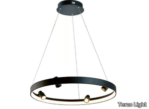 DENIS - LED aluminium pendant lamp _ Terzo Light