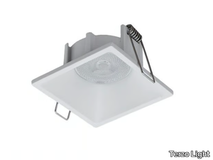 FINO 1 - Recessed LED square aluminium spotlight _ Terzo Light