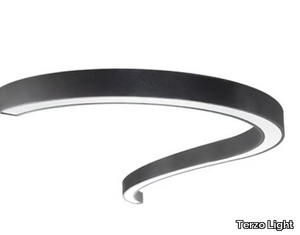 QUESTIONMARK-C - LED aluminium ceiling lamp _ Terzo Light