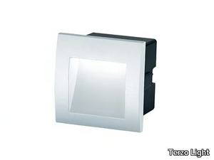 RIVA - LED wall-mounted outdoor aluminium steplight _ Terzo Light