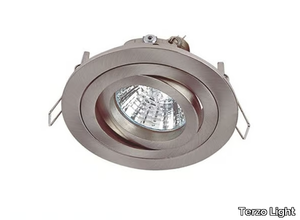 SARA - Recessed LED adjustable aluminium spotlight _ Terzo Light