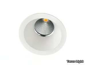 TITO 7-10W - Recessed LED round aluminium spotlight _ Terzo Light