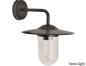 CAMPANA 3 - Glass and Stainless Steel Outdoor wall Lamp _ Terzo Light