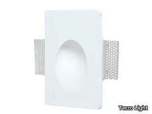 ASTER 3 - Recessed LED rectangular plaster spotlight _ Terzo Light