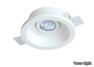 JACK 1 - LED round recessed plaster spotlight _ Terzo Light