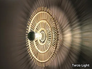LETA - Rattan wall lamp _ Terzo Light