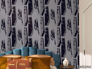 NOTTURNO - Motif washable wallpaper _ Texturae