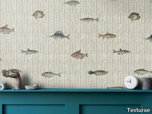 ANCIENT NATURE - Motif washable wallpaper _ Texturae