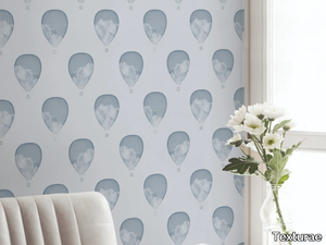 VERNE PATTERN - Motif washable wallpaper _ Texturae