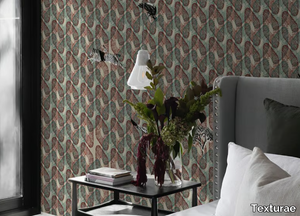 MAGNETIC JOCKEY - Motif washable wallpaper _ Texturae