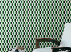 BRUSH DUO - Motif panoramic wallpaper _ Texturae