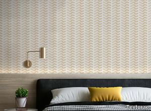 BRUSH WAVE - Motif panoramic wallpaper _ Texturae