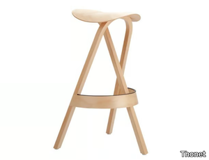 404 H - Multi-layer wood stool _ Thonet