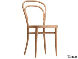 214 M - Wooden chair with moulded plywood seat _ Thonet