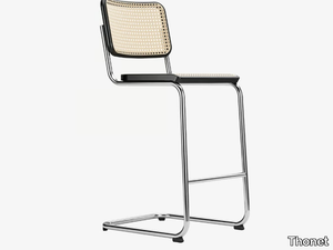 S 32 VH - Cantilever high stool with footrest _ Thonet