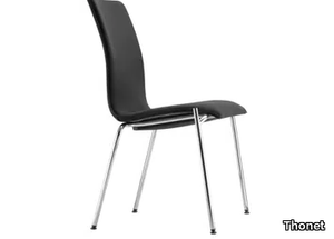 S 168 PV - Upholstered stackable chair _ Thonet