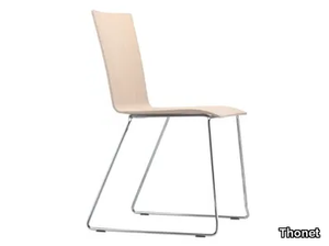 S 182 ST - Stackable sled base chair _ Thonet