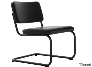 S 32 PVL - Cantilever leather easy chair _ Thonet