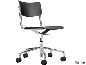 S 43 DR - Swivel chair with castors _ Thonet