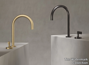 LONDON - 2 hole washbasin tap with aerator _ The Watermark Collection