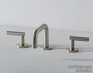 LOFT - 3 hole countertop washbasin tap _ The Watermark Collection