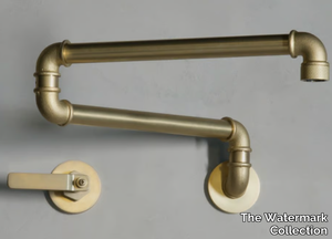 ELAN VITAL - 2 hole brass washbasin mixer _ The Watermark Collection