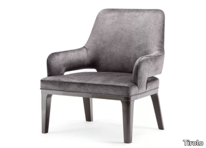 ASPEN - Upholstered armchair with armrests _ Tirolo