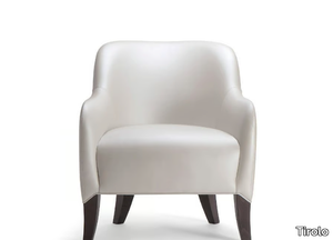 ALYSON - Upholstered armchair with armrests _ Tirolo