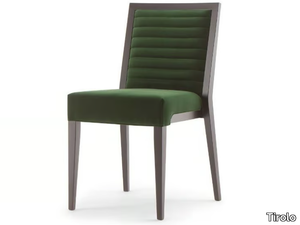 GINEVRA - Upholstered fabric chair _ Tirolo