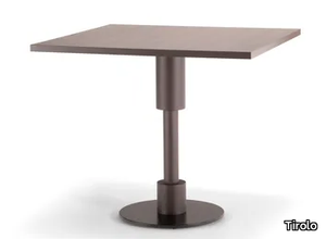 ORLANDO - Square solid wood table _ Tirolo