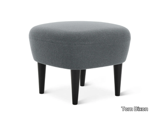 WINGBACK - Upholstered fabric footstool _ Tom Dixon