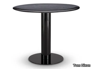 TUBE - Round wooden dining table _ Tom Dixon