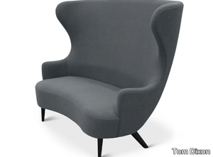 WINGBACK - Fabric small sofa high-back _ Tom Dixon