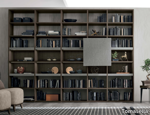 ATLANTE UNIT AT209 - Open freestanding wooden bookcase _ Tomasella