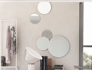 BOLLE - Round wall-mounted mirror _ Tomasella