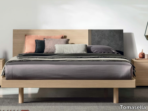 KEN - Contemporary style wooden double bed _ Tomasella