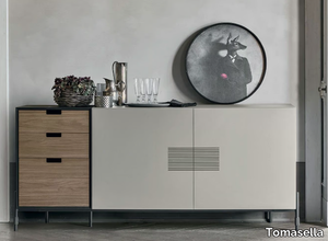 TIME - Wooden sideboard with drawers _ Tomasella