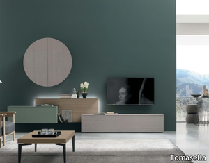 ATLANTE UNIT AT118 - Sectional storage wall _ Tomasella