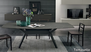 AVALON - Rectangular HPL table _ Tomasella