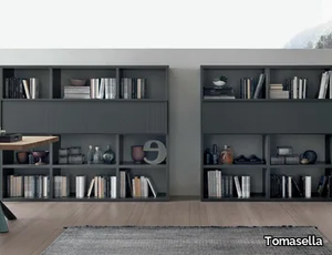 ATLANTE UNIT AT207 - Open freestanding wooden bookcase _ Tomasella