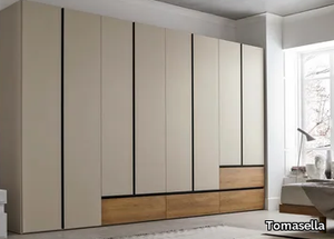 MODULA - Sectional wardrobe with drawers _ Tomasella