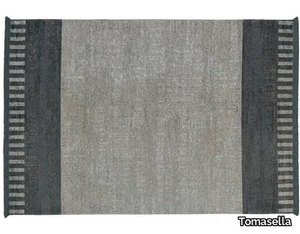 BLACK & WHITE - Rectangular rug _ Tomasella