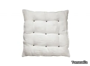 Quilted cushion - Square quilted fabric cushion _ Tomasella